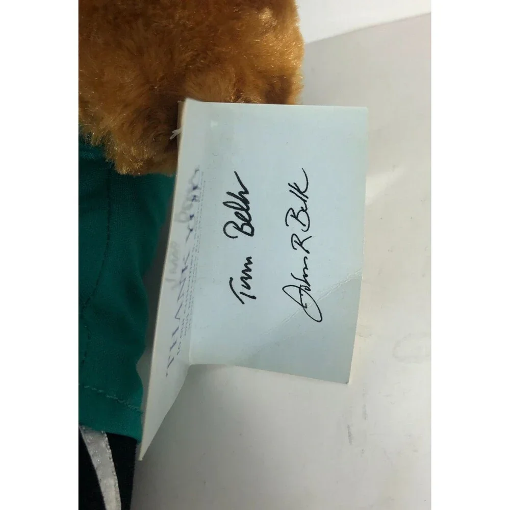 Belk 125th Anniversary Golfing Teddy Bear Plush Toy NWT Belkie 2013 16 Inch